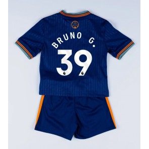 Newcastle United Bruno Guimaraes #39 Rezervni Dres za Dječji 2025-26 Kratak Rukavima (+ kratke hlače)